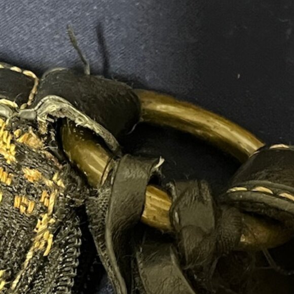 Fossil Floral/Geometric Fabric Shoulder Bag Adjustable Strap 11.5"x10.5" - Picture 16 of 16